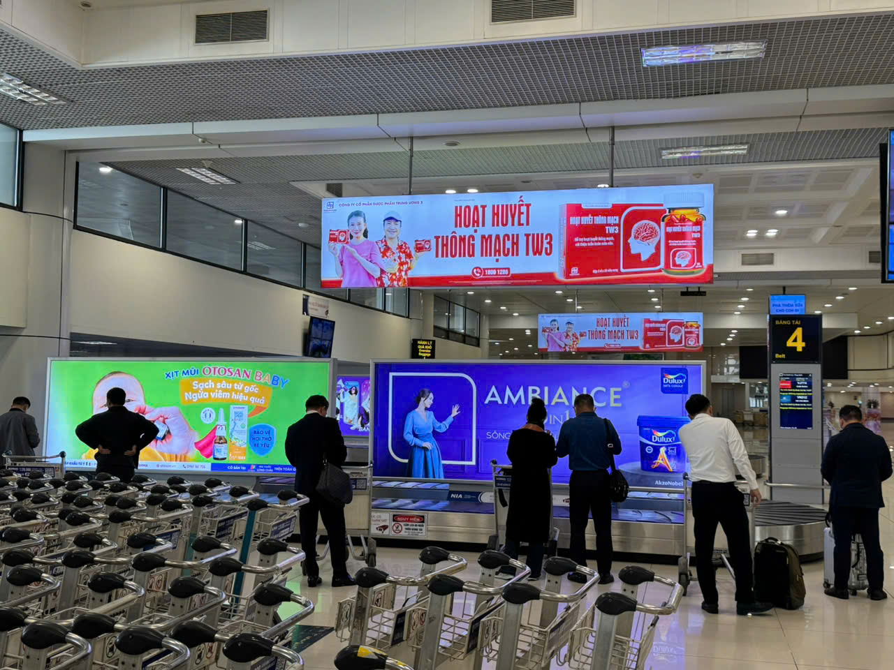 Advertising System at International Airports Nationwide